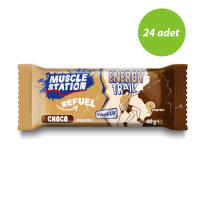 Muscle Station Energy Trail Choco 40 Gr 24 Adet